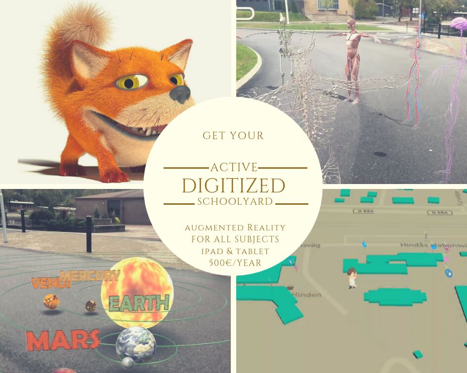 AR Schoolyard flyer in English
